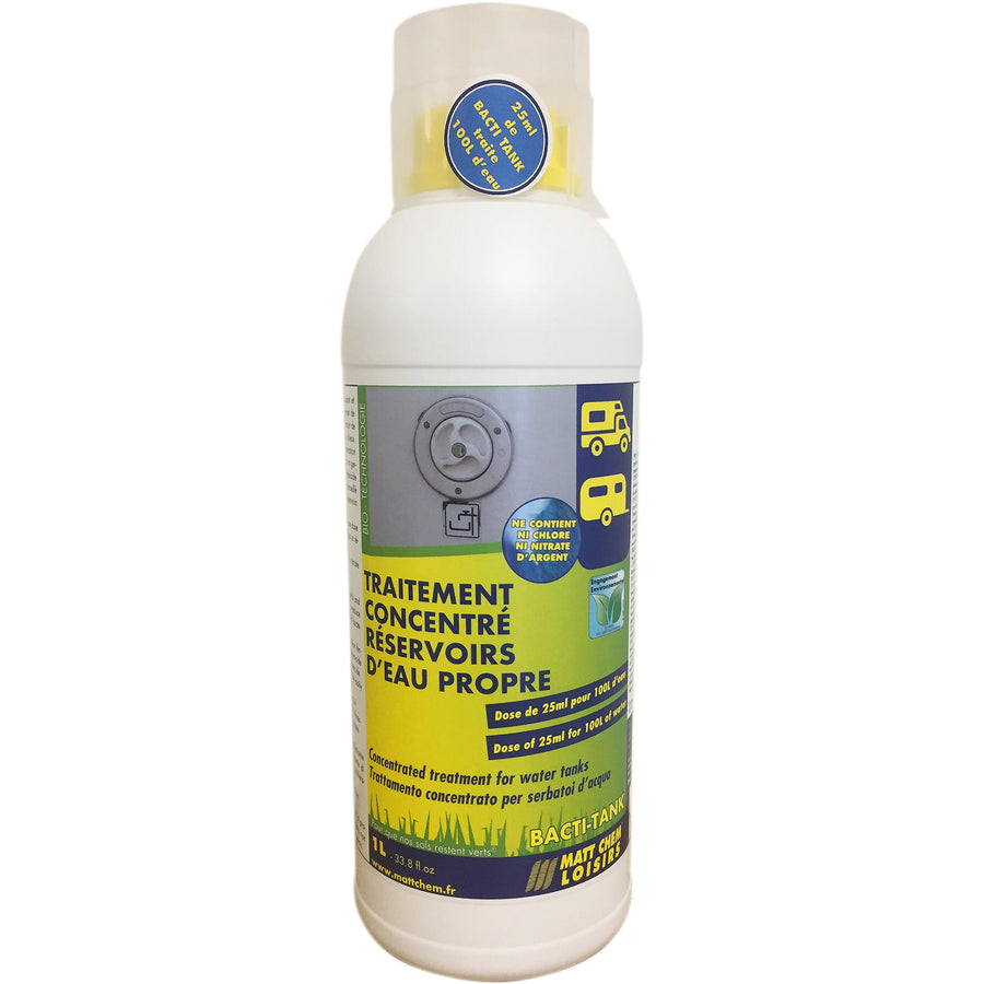 Matt Chem Bacti Tank Bidon – Assainissement / décontamination réservoir eau propre