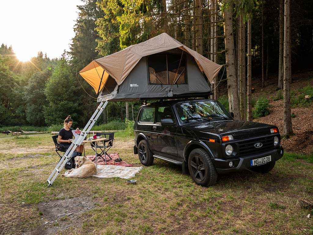 Galerie de toit Front Runner Slimline II – pour une Lada Niva 4x4 - de Front Runner – Front Runner KRLN001T – vue 5