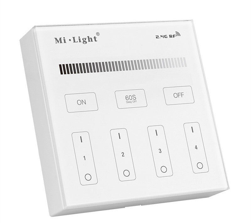 Commande murale MiBoxer B1-W 4 zones – variation