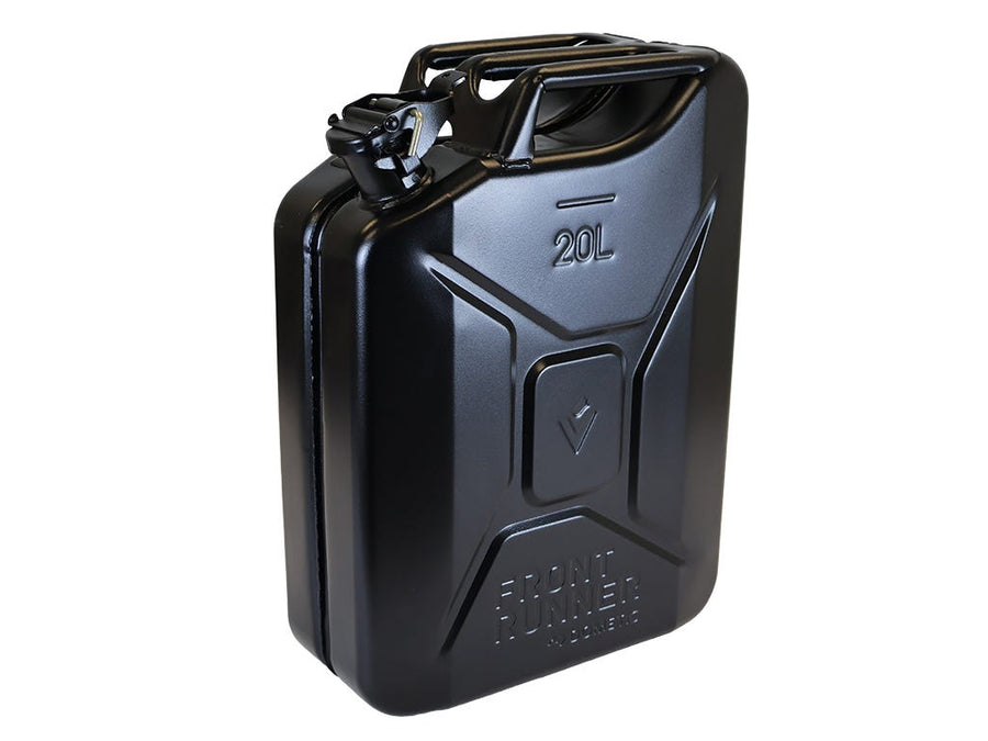 Jerricane à carburant 20l - Finition acier noir – Front Runner JCFU001