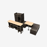 Exokit – Pack complet Renault Trafic 3 L2H1 – Banquette U + cuisine