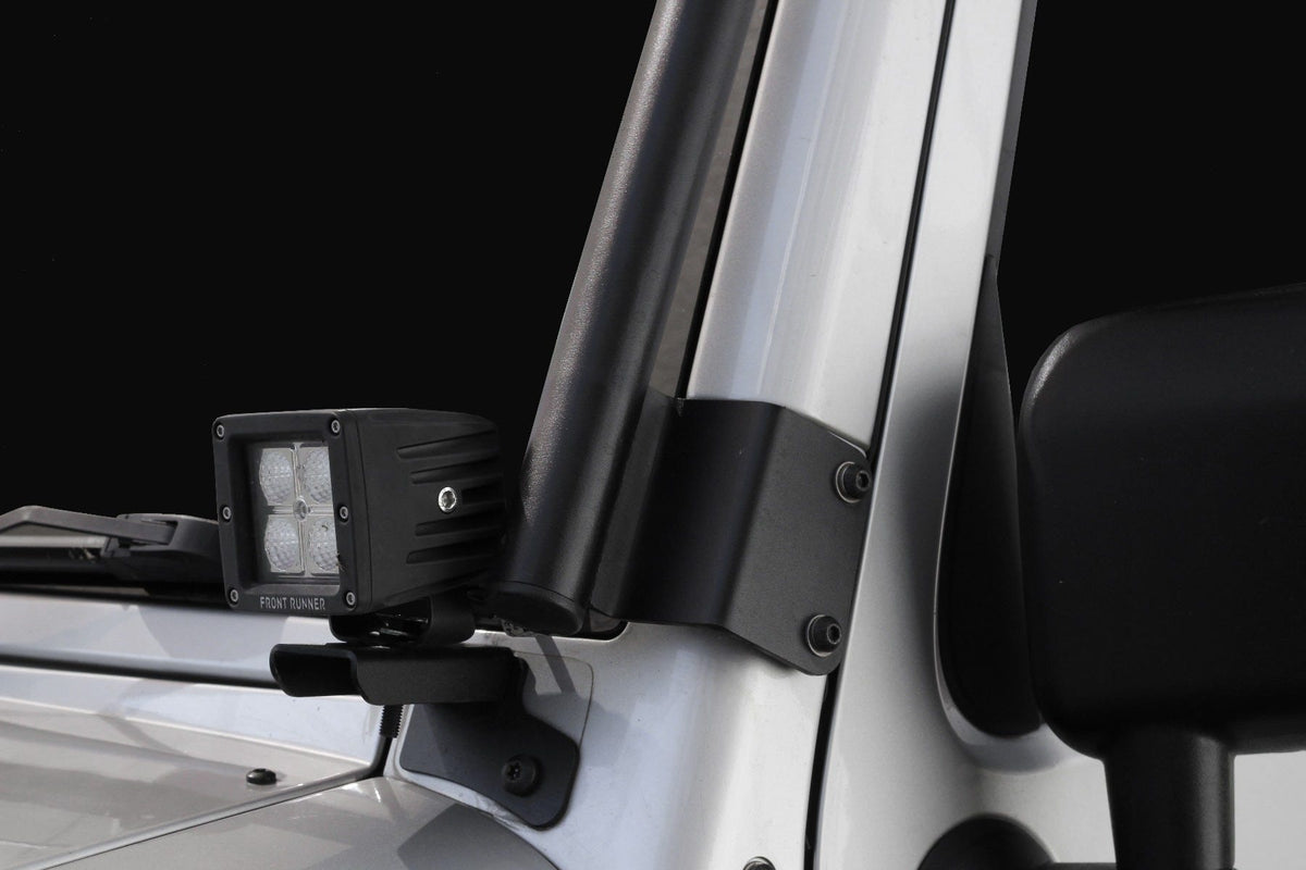 Galerie de toit Front Runner Slimline II – Jeep Wrangler JK 2 Portes (2007-2018) – Front Runner KRJW001T – vue 4