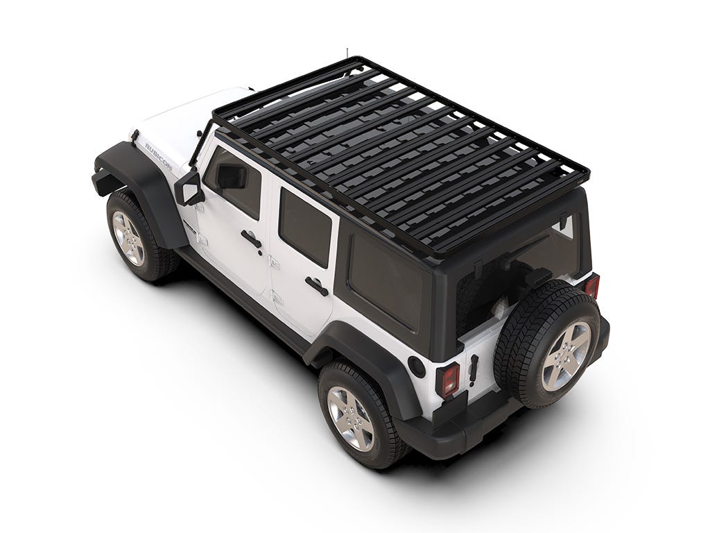 Galerie de toit Front Runner Slimline II – Jeep Wrangler JK 4 Door (2007-2018) – Front Runner KRJW003T – vue 2