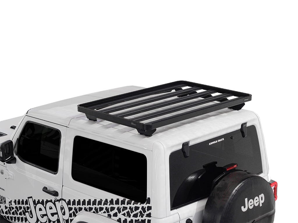 Galerie de toit Front Runner Slimline II – Jeep Wrangler JL 2 Portes (2018+) – Front Runner KRJW006T – vue 2