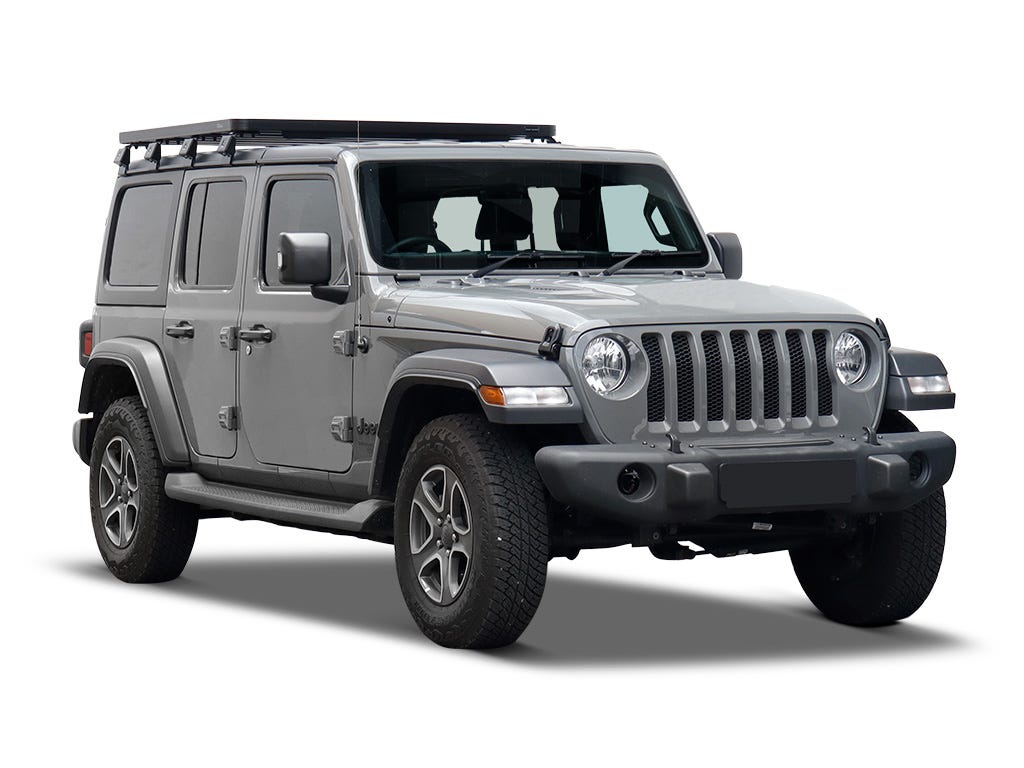 Galerie de toit Front Runner Slimline II – Jeep Wrangler JL 4 portes (2018+) – réf. KRJW027T – Front Runner KRJW027T