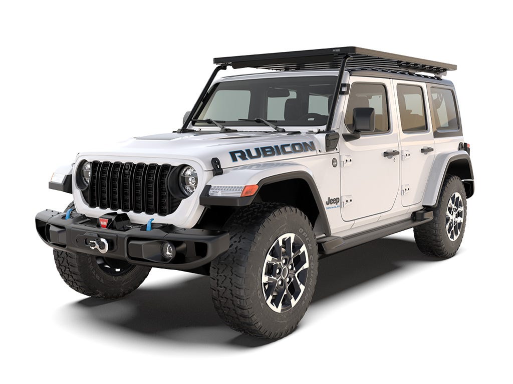 Galerie de toit Front Runner Slimline II – Jeep Wrangler 4xe (2021+) – réf. KRJW039T – Front Runner KRJW039T