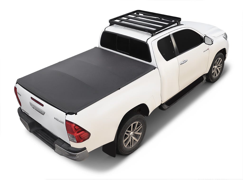 Galerie de toit Front Runner Slimline II – Toyota Hilux Revo Extra Cab (2016+) – Front Runner KRTH019T – vue 2