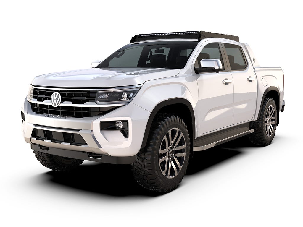 Volkswagen Amarok (2023+) Kit de galerie de toit Slimsport / Compatible avec barre lumineuse – Front Runner KSVA004T
