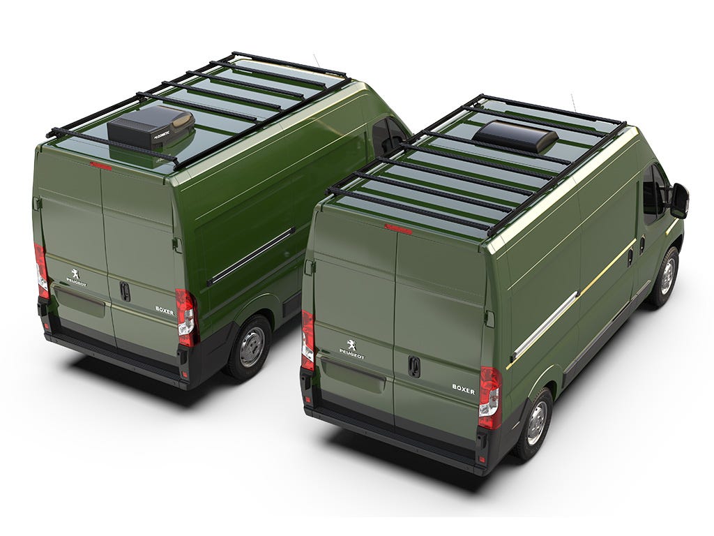 Galerie de toit Front Runner Slimpro – Peugeot Boxer (L2H2/136 /Toit bas) (2014+) – Front Runner KVPB003T – vue 3