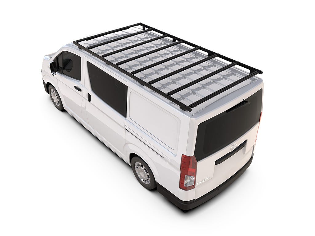 Galerie de toit Front Runner Slimpro – Toyota HiAce LWB (2019+) – Front Runner KVTH001T – vue 2