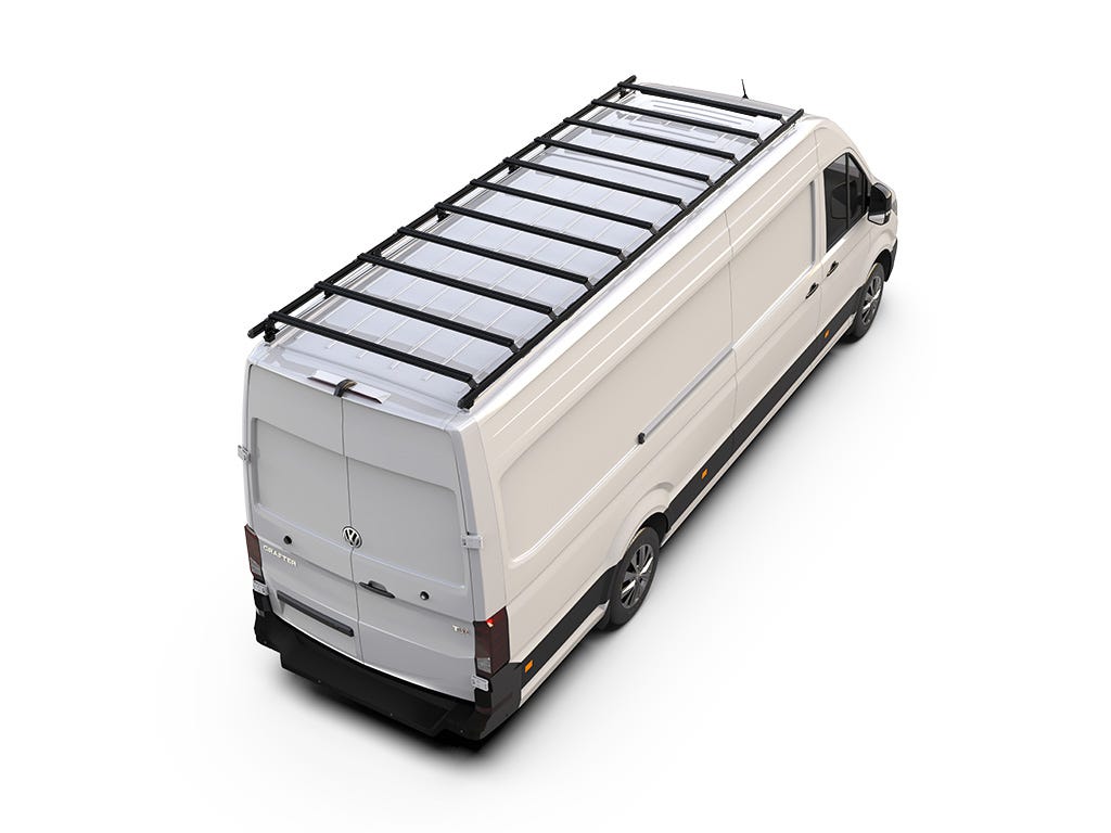 Galerie de toit Front Runner Slimpro – Volkswagen Crafter (L5H2/ LWB Maxi/OEM Track) (2017+) – rails d’origine – Front…