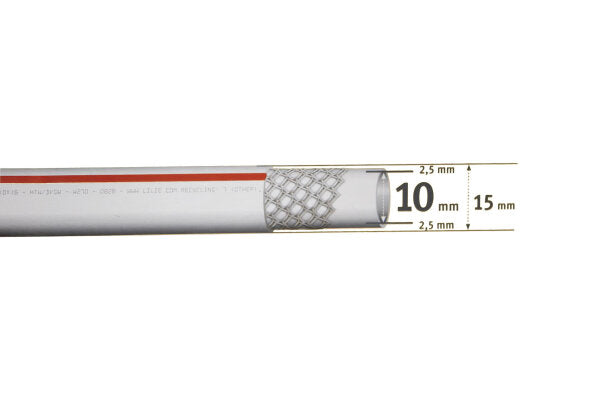LILIE Native 98110 tuyau eau potable chaude 10 mm intérieur 15 mm extérieur