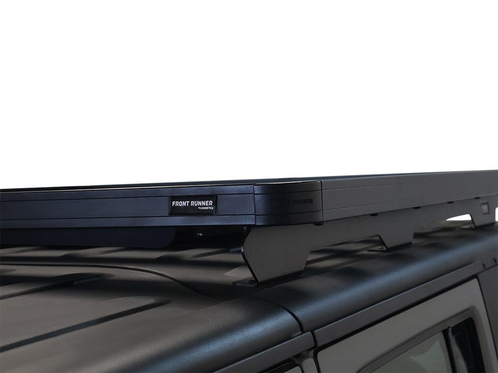 Galerie de toit Front Runner Slimline II – Jeep Wrangler JKU 4 portes (2007-2018) – Front Runner KRJW034T – vue 3