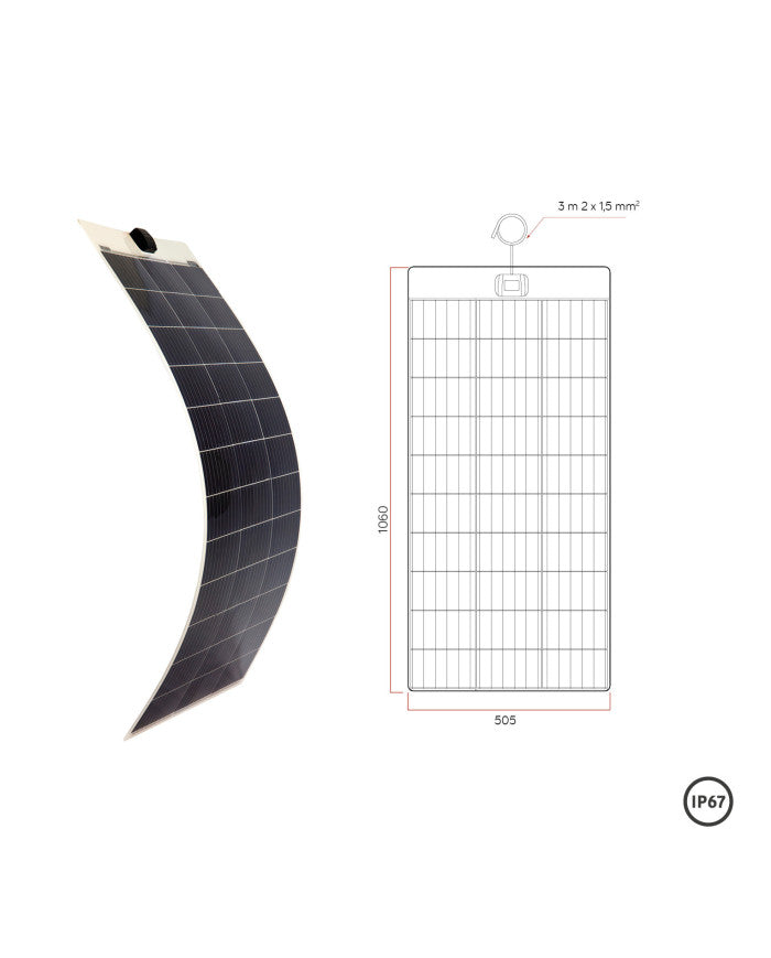 Energie Mobile A-Flex – panneau solaire souple FPE