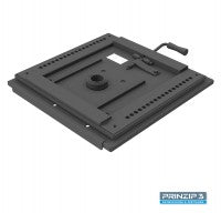 Embase pivotante Prinzip3 – photographie fabricant illustrative, modèle d'une autre plateforme ; console VLM Custom non représentée