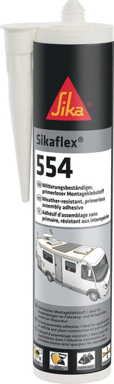 Sikaflex-554 blanc – colle structurelle 300 ml