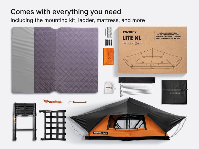 TentBox Lite XL 2026 – contenu