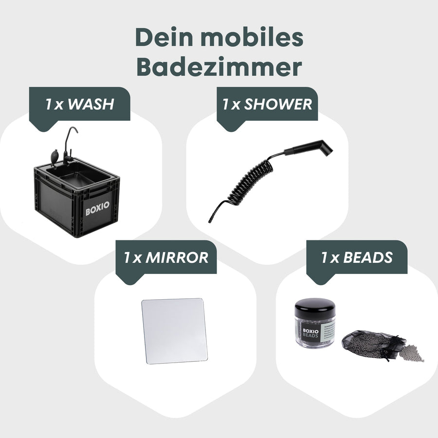 BOXIO WASH PLUS - Évier mobile avec douche - photo 2