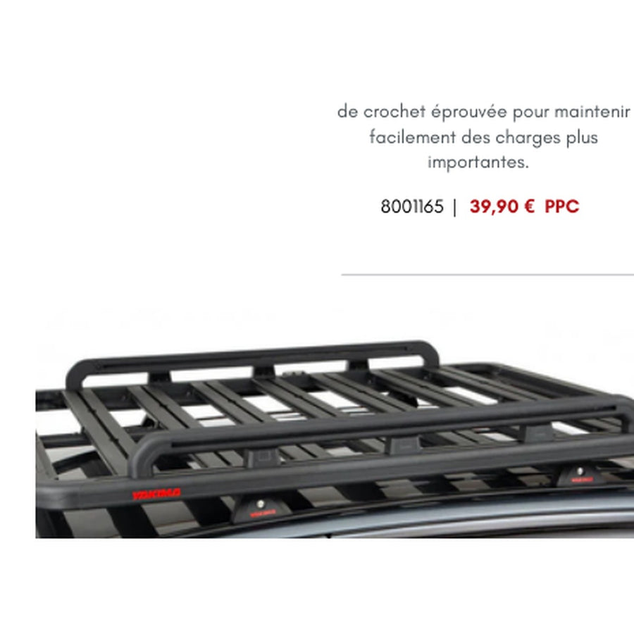 Yakima rails latéraux LockNLoad