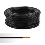 Câble souple H07VK 10 mm² – Noir – Vendu au mètre