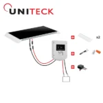 Kit solaire pour véhicules 120W – 12V – Back Contact