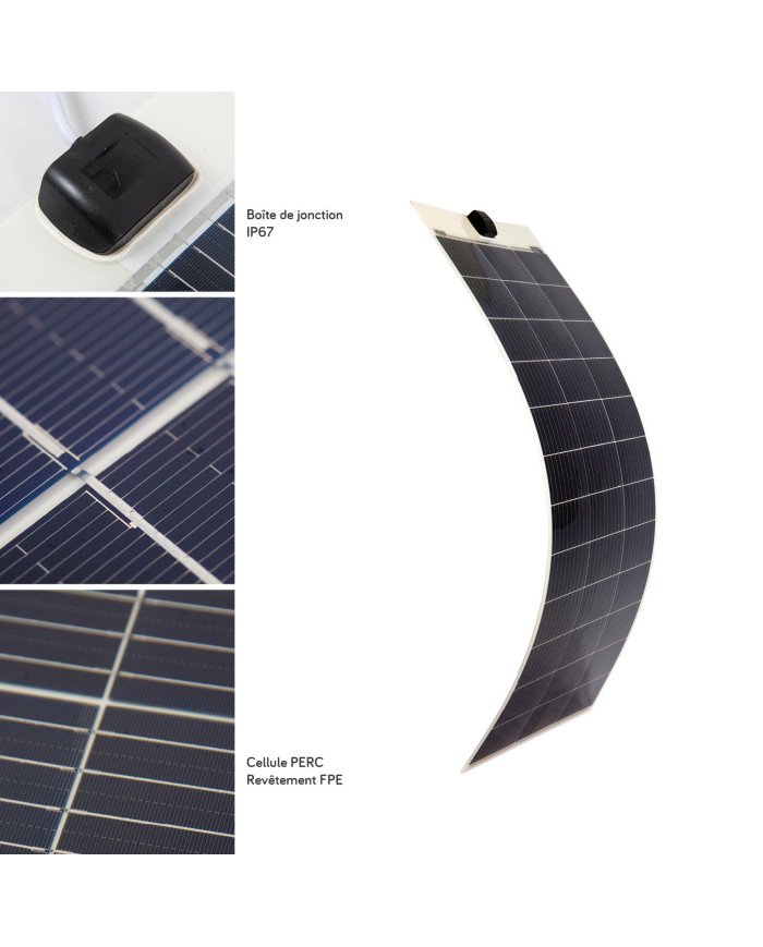 panneau-solaire-souple-a-flex-blanc.jpg Panneau solaire souple A FLEX Blanc - Énergie Mobile – Image 1