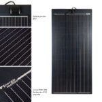 Panneau solaire souple PERC FLEX Noir - Énergie Mobile
